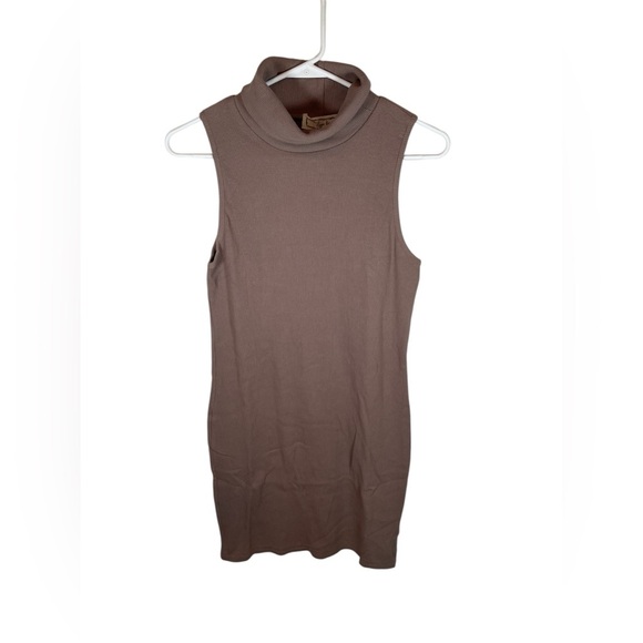 Hippie Rose Portobello Sleeveless Mini Dress - Picture 2 of 9